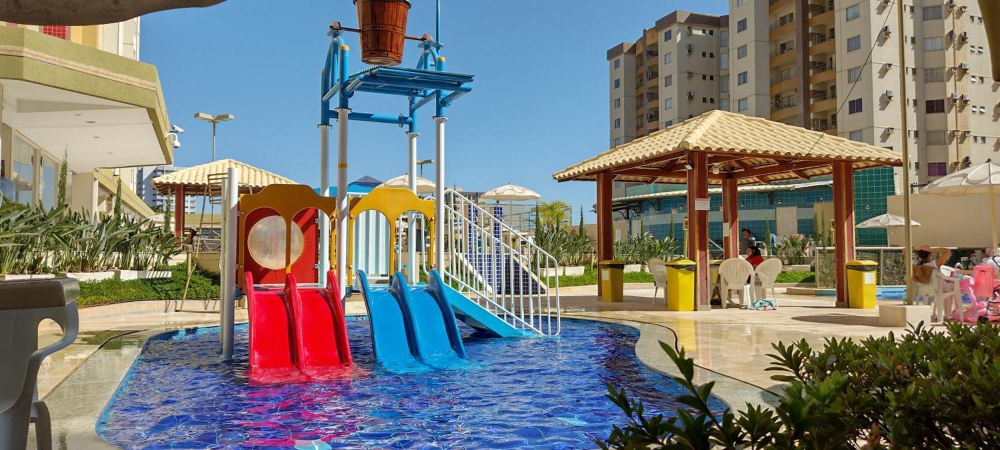 Prive Das Thermas I Caldas Novas - Achei Ferias - Com Roupa De Cama Esterno foto
