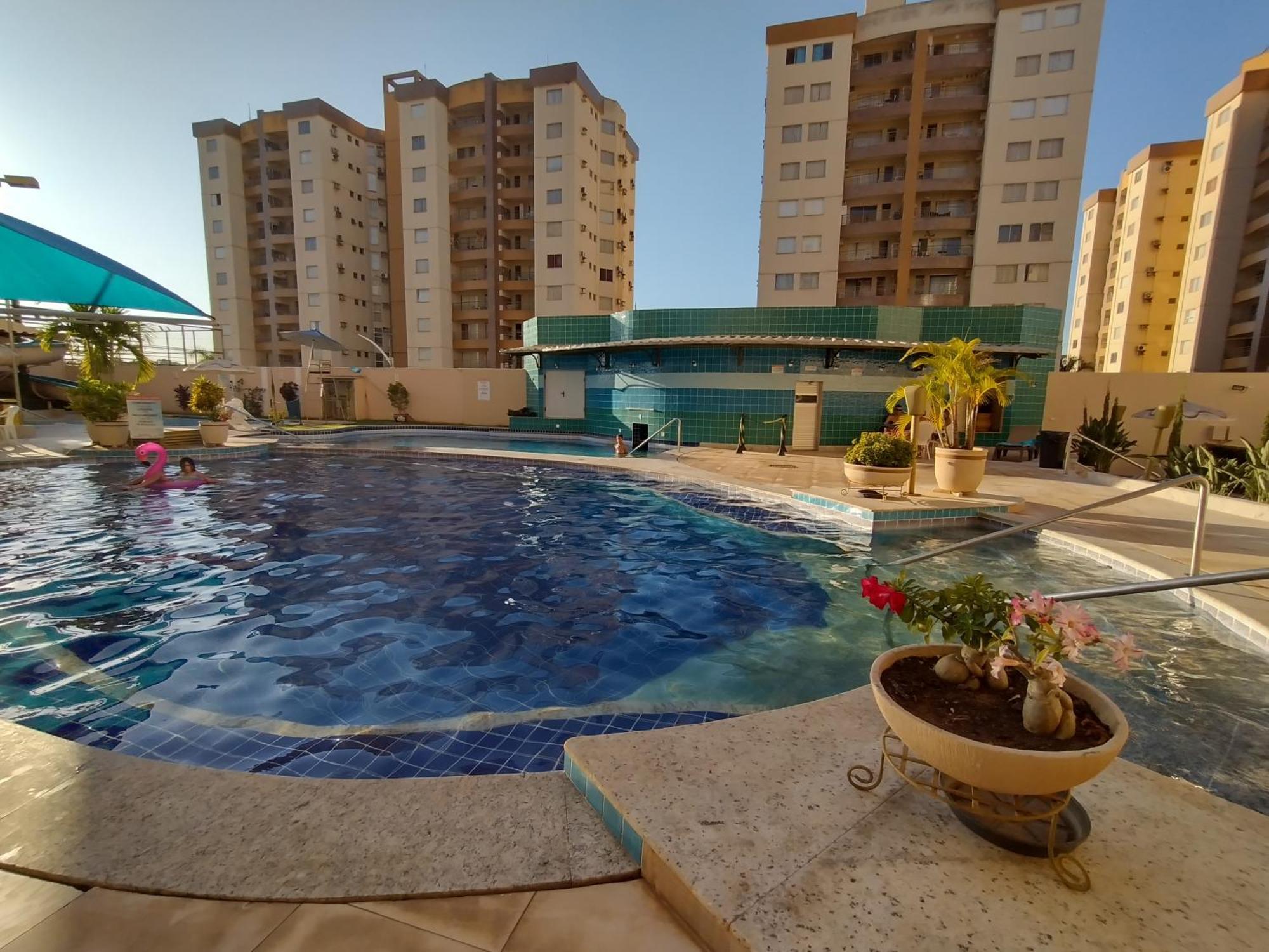 Prive Das Thermas I Caldas Novas - Achei Ferias - Com Roupa De Cama Esterno foto