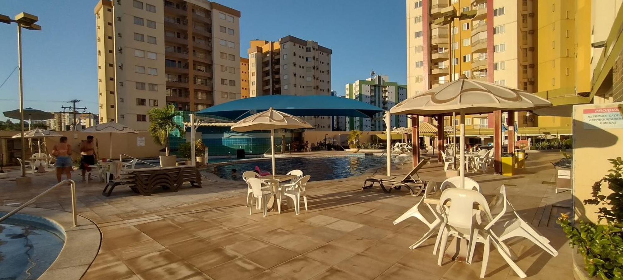 Prive Das Thermas I Caldas Novas - Achei Ferias - Com Roupa De Cama Esterno foto