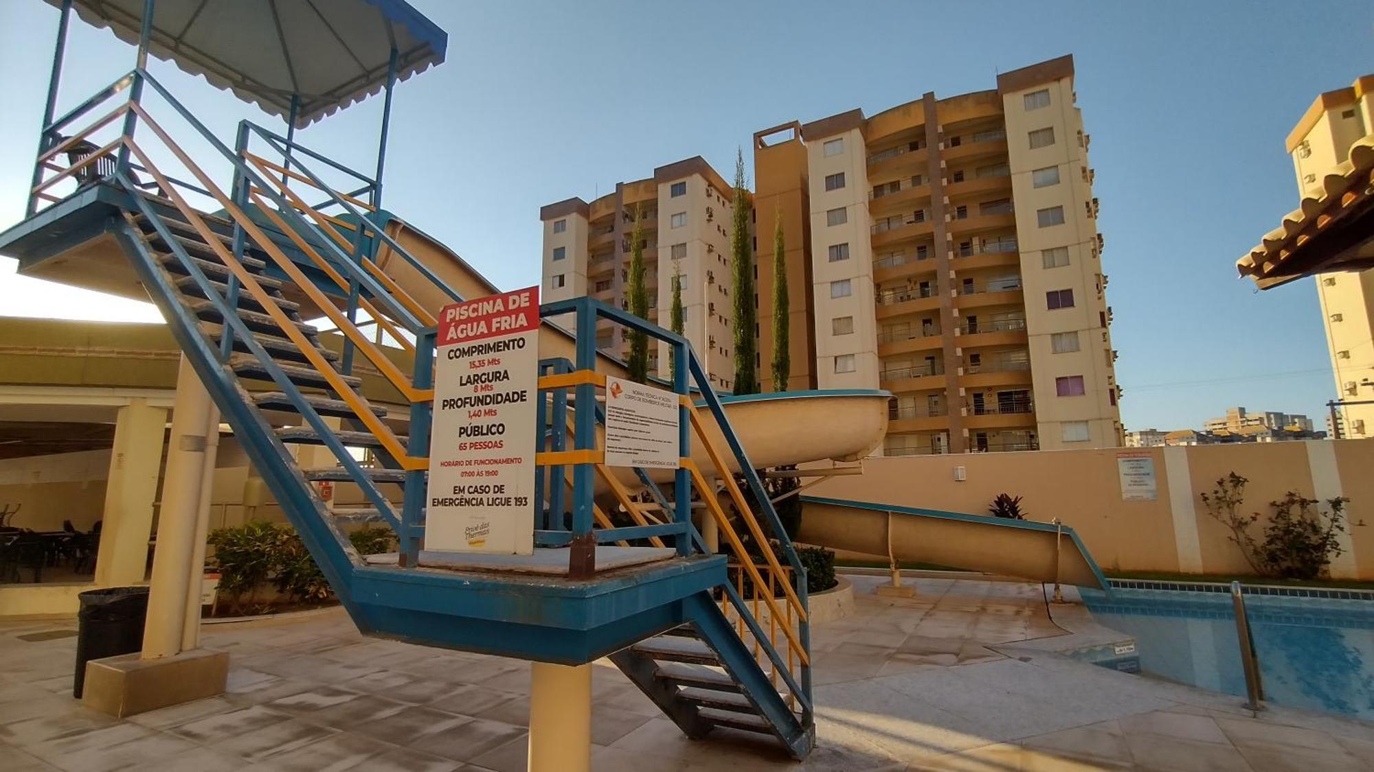Prive Das Thermas I Caldas Novas - Achei Ferias - Com Roupa De Cama Esterno foto