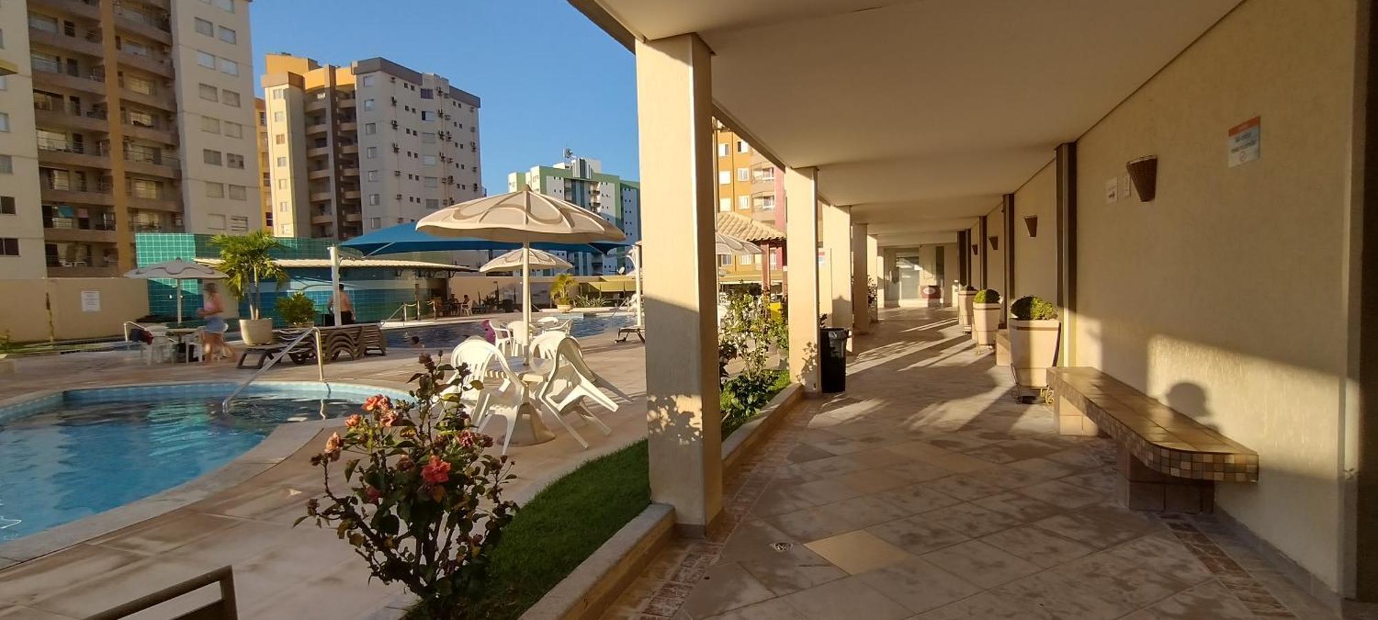 Prive Das Thermas I Caldas Novas - Achei Ferias - Com Roupa De Cama Esterno foto