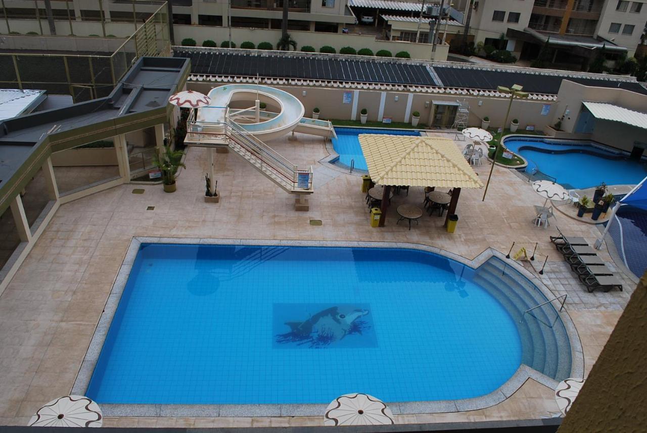Prive Das Thermas I Caldas Novas - Achei Ferias - Com Roupa De Cama Esterno foto