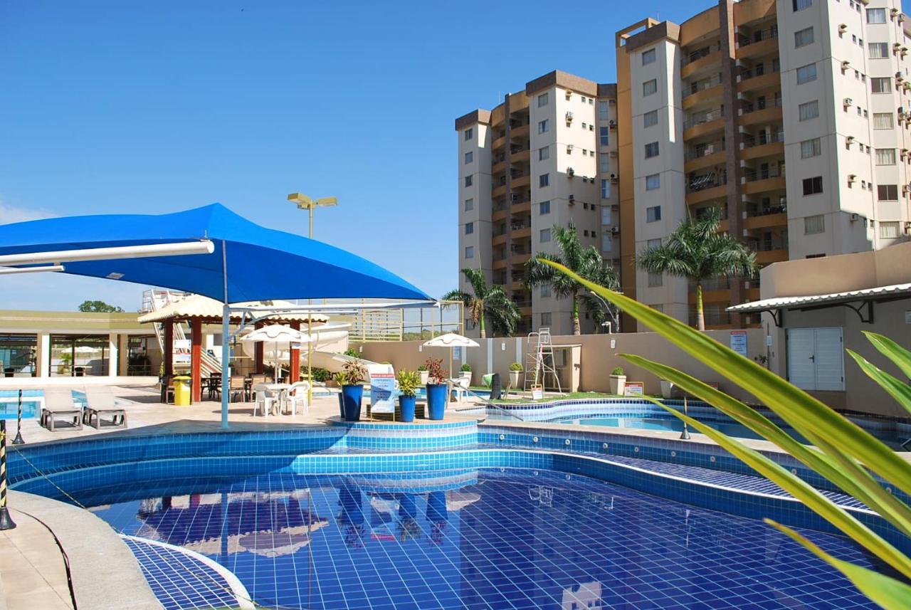 Prive Das Thermas I Caldas Novas - Achei Ferias - Com Roupa De Cama Esterno foto